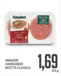 Supermercati Piccolo Amadori hamburger ricetta classica offerta