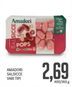 Supermercati Piccolo Amadori salsicce vari tipi offerta