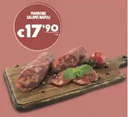 Supermercati Piccolo Marrone salame napoli offerta
