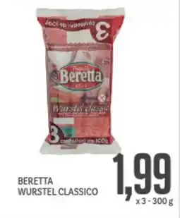 Supermercati Piccolo Beretta wurstel classico offerta