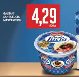 Supermercati Piccolo Galbani santa lucia mascarpone offerta
