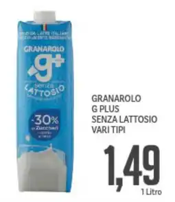 Supermercati Piccolo Granarolo g plus senza lattosio vari tipi offerta
