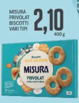 Supermercati Piccolo Misura privolat biscotti vari tipi offerta