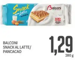 Supermercati Piccolo Balconi snack allatte/ pancacao offerta