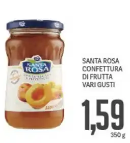 Supermercati Piccolo Santa rosa confettura di frutta vari gusti offerta