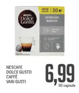 Supermercati Piccolo Nescafe dolce gusto caffè vari gusti offerta