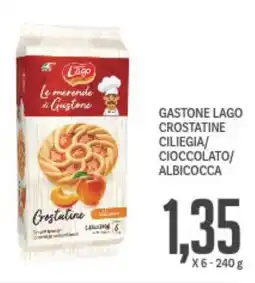 Supermercati Piccolo Gastone lago crostatine ciliegia/ cioccolato/ albicocca offerta