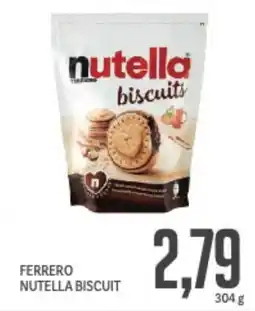 Supermercati Piccolo Ferrero nutella biscuit offerta