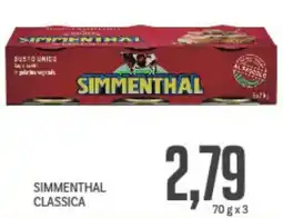 Supermercati Piccolo Simmenthal classica offerta