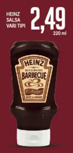 Supermercati Piccolo Heinz salsa vari tipi offerta
