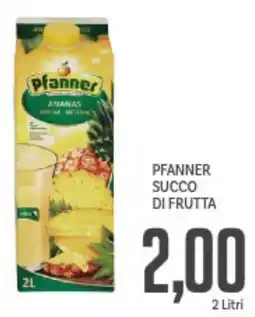 Supermercati Piccolo Pfanner succo di frutta offerta