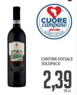 Supermercati Piccolo Cantina sociale solopaca offerta