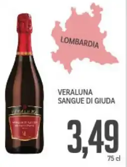 Supermercati Piccolo Veraluna sangue di giuda offerta