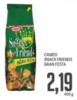 Supermercati Piccolo Cameo snack friends gran festa offerta