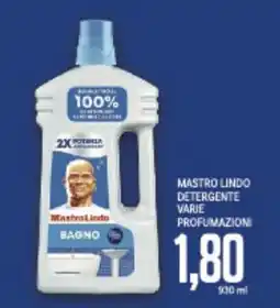 Supermercati Piccolo Mastro lindo detergente varie profumazioni offerta