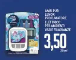 Supermercati Piccolo Ambi pur lenor profumatore elettrico per ambienti varie fragranze offerta