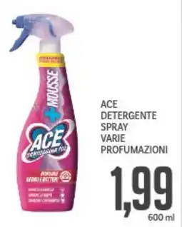 Supermercati Piccolo Ace detergente spray varie profumazioni offerta