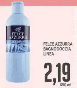 Supermercati Piccolo Felce azzurra bagnodoccia linea offerta