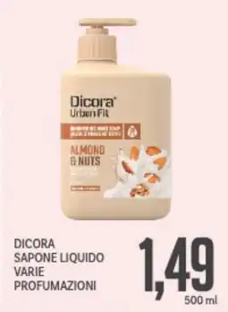 Dicora sapone liquido varie profumazioni