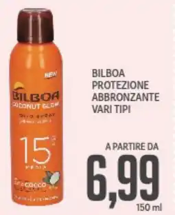 Supermercati Piccolo Bilboa protezione abbronzante vari tipi offerta
