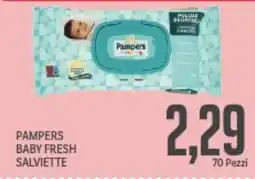 Supermercati Piccolo Pampers baby fresh salviette offerta