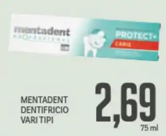 Supermercati Piccolo Mentadent dentifricio vari tipi offerta