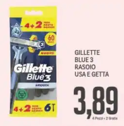 Supermercati Piccolo Gillette blue 3 rasoio usa e getta offerta
