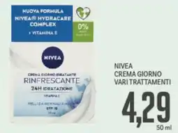 Supermercati Piccolo Nivea crema giorno vari trattamenti offerta