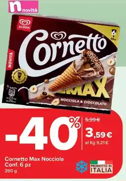 Carrefour Express Cornetto Max Nocciola offerta