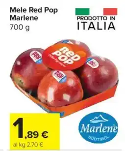 Carrefour Express Mele Red Pop Marlene offerta