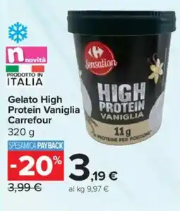 Carrefour Express Gelato High Protein Vaniglia Carrefour offerta