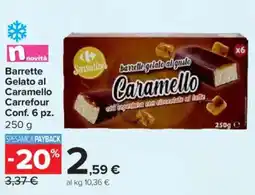 Carrefour Express Barrette Gelato al Caramello Carrefour offerta