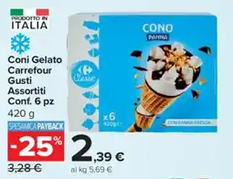 Carrefour Express Coni Gelato Carrefour offerta
