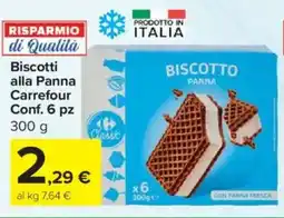Carrefour Express Biscotti alla Panna Carrefour offerta