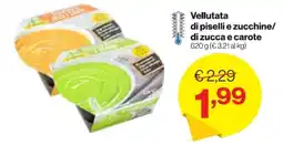 In'S Mercato Vellutata di piselli e zucchine/ di zucca e carote offerta