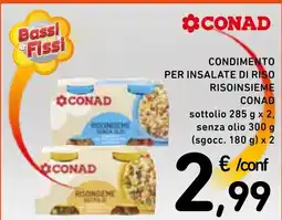 Spazio Conad Condimento per insalate di riso risoinsieme conad offerta