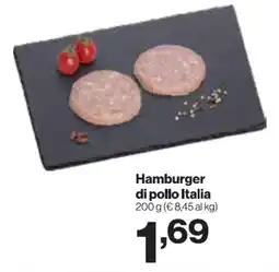In'S Mercato Hamburger di pollo Italia offerta