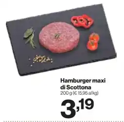 In'S Mercato Hamburger maxi di Scottona offerta