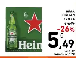 Spazio Conad Birra heineken offerta