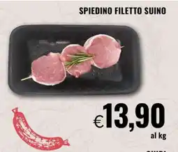 Famila SPIEDINO FILETTO SUINO offerta