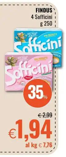 Famila FINDUS 4 Sofficini offerta