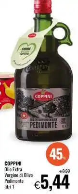 Famila COPPINI Olio Extra Vergine di Oliva Pedimonte litri 1 offerta
