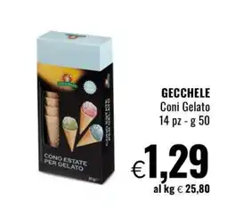 Famila GECCHELE Coni Gelato offerta