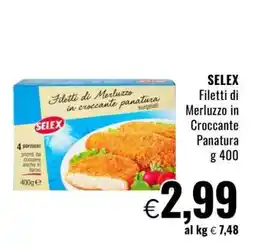 Famila SELEX Filetti di Merluzzo in Croccante Panatura offerta