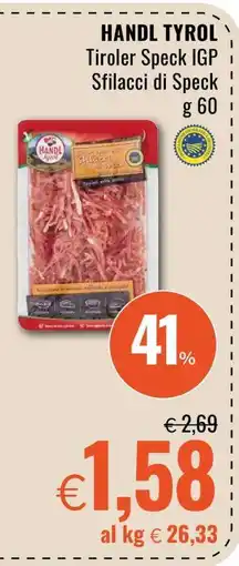 Famila HANDL TYROL offerta