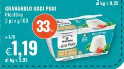 Famila GRANAROLO OGGI PUOI offerta