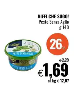 Famila BIFFI CHE SUGO! Pesto Senza Aglio offerta
