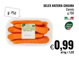 Famila SELEX NATURA CHIAMA Carote offerta