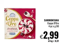 Famila SAMMONTANA Coppa D'Oro offerta