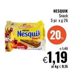 Famila NESQUIK Snack offerta